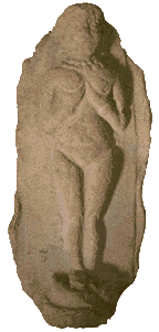 Inanna / Ishtar zeigt ihre Brüste