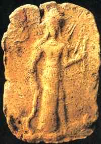 Inanna, Enki und Ereschkidal