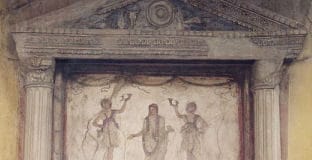 römische Götter Laren und Genien