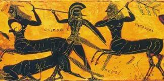 Mythos Theseus und Kentaurus