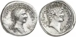 Kleopatra und Marcus Antonius