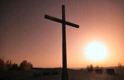 Das Kreuz - Symbol des Leidens im Christentum.