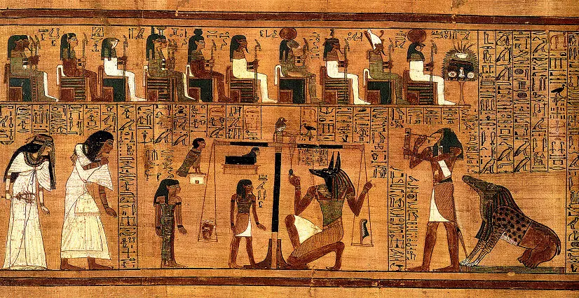 Ägyptische Mythologie - das Totengericht