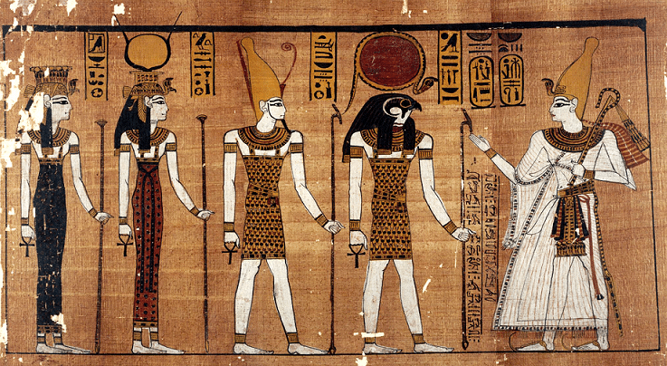 Das Totenbuch Der Alten Agypter Fur Den Weg Zu Osiris In Den Westen Die Gotter