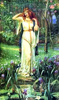 Freya, germanische Liebesgöttin und Göttin der Fruchtbarkeit 
