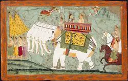 Indischer Gott Indra 